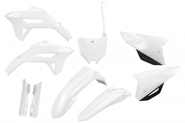 Full kit plastiche Honda - bianco - PLASTICHE REPLICA - HOKIT125F-041 - UFO Plast