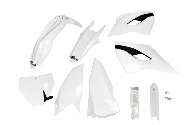 Plastic full kit Husqvarna - white 041 - REPLICA PLASTICS - HUKIT613F-041 - UFO Plast