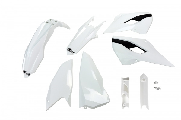 Plastic full kit Husqvarna - white 041 - REPLICA PLASTICS - HUKIT614F-041 - UFO Plast