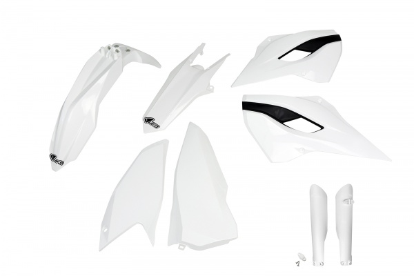 Full kit plastiche Husqvarna - bianco - PLASTICHE REPLICA - HUKIT615F-041 - UFO Plast