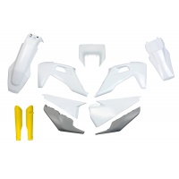 Full Kit Plastiche OEM Color 20-21 per Husqvarna TE 250 - FE 250 - TE 300 - FE 350 - FE 450 - FE 501 - TX 125 - TX 250 - TX ....