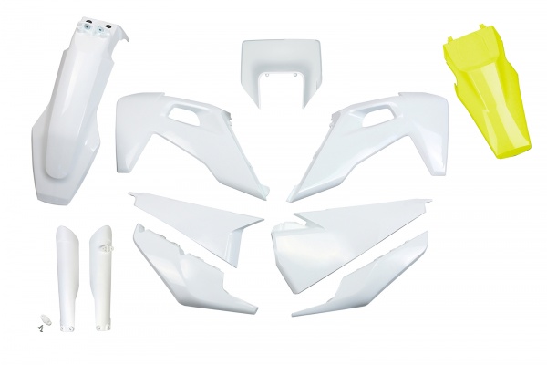 Full Plastic Kit OEM Color 23 for Husqvarna TE 250 - FE 250 - TE 300 - FE 350 - FE 450 - FE 501 - TE 150 - REPLICA PLASTICS -...
