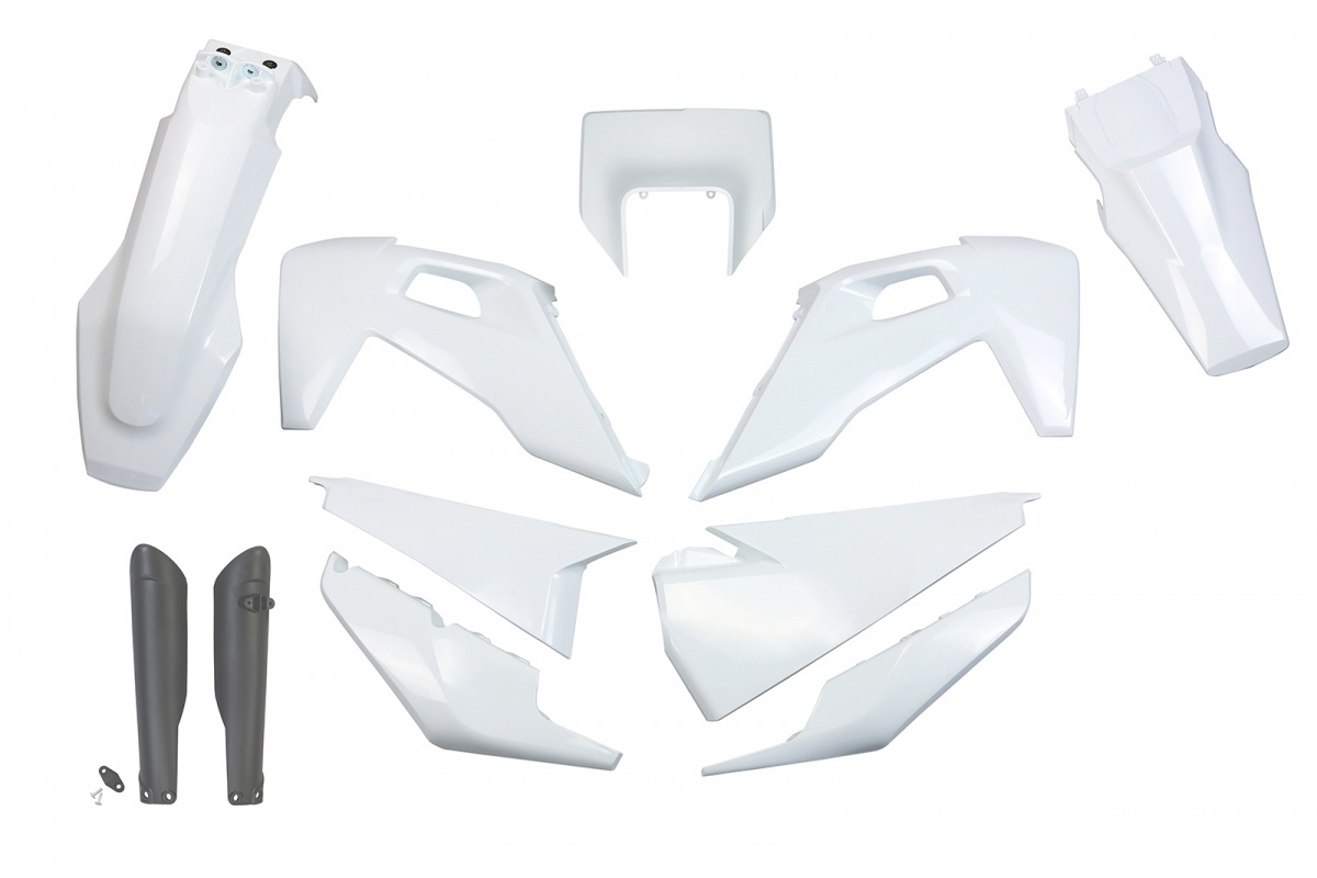 Full Plastic Kit OEM Color 22 for Husqvarna TE 250 - FE 250 - TE 300 - FE 350 - FE 450 - FE 501 - TE 150 - REPLICA PLASTICS -...