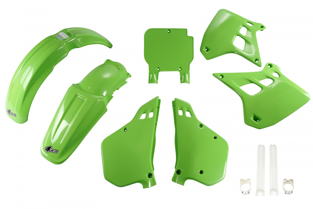 Full Kit Plastiche OEM Color 91 per Kawasaki KX 250 (1990-91) - PLASTICHE REPLICA - KAKIT188F-999A - Ufo Plast