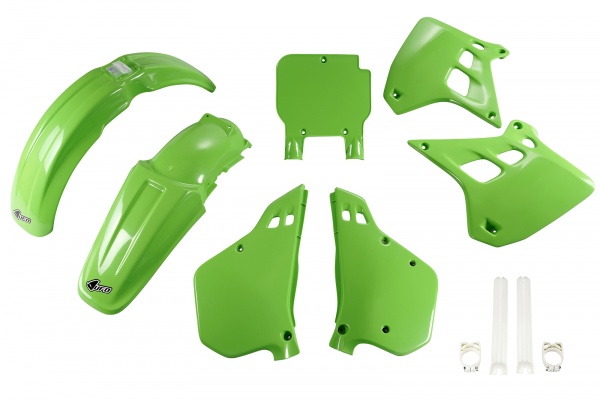 Full plastic kit Kawasaki - oem 91 - REPLICA PLASTICS - KAKIT188F-999A - UFO Plast