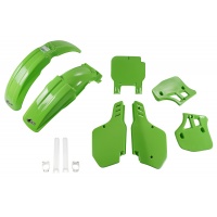 Full plastic kit Kawasaki - green - REPLICA PLASTICS - KAKIT189F-026 - UFO Plast