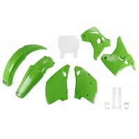 Full Kit Plastiche OEM Color per Kawasaki KX 125 (1993) - KX 250 (1993) - PLASTICHE REPLICA - KAKIT194F-999 - Ufo Plast