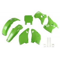 Full Kit Plastiche verde per Kawasaki KX 125 (1992) - KX 250 (1992) - PLASTICHE REPLICA - KAKIT195F-026 - Ufo Plast