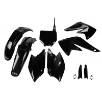 Full plastic kit Kawasaki - black - REPLICA PLASTICS - KAKIT203F-001 - UFO Plast