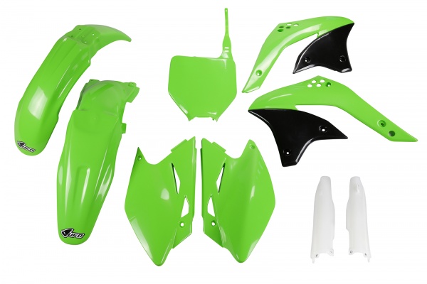 Full kit plastiche Kawasaki - verde - PLASTICHE REPLICA - KAKIT209F-026 - UFO Plast