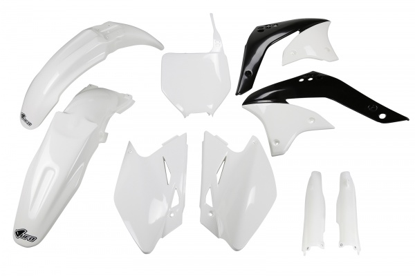 Full kit plastiche Kawasaki - bianco - PLASTICHE REPLICA - KAKIT209F-047 - UFO Plast
