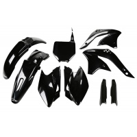 Full Kit Plastiche nero per Kawasaki KXF 450 (2008) - PLASTICHE REPLICA - KAKIT211F-001 - Ufo Plast