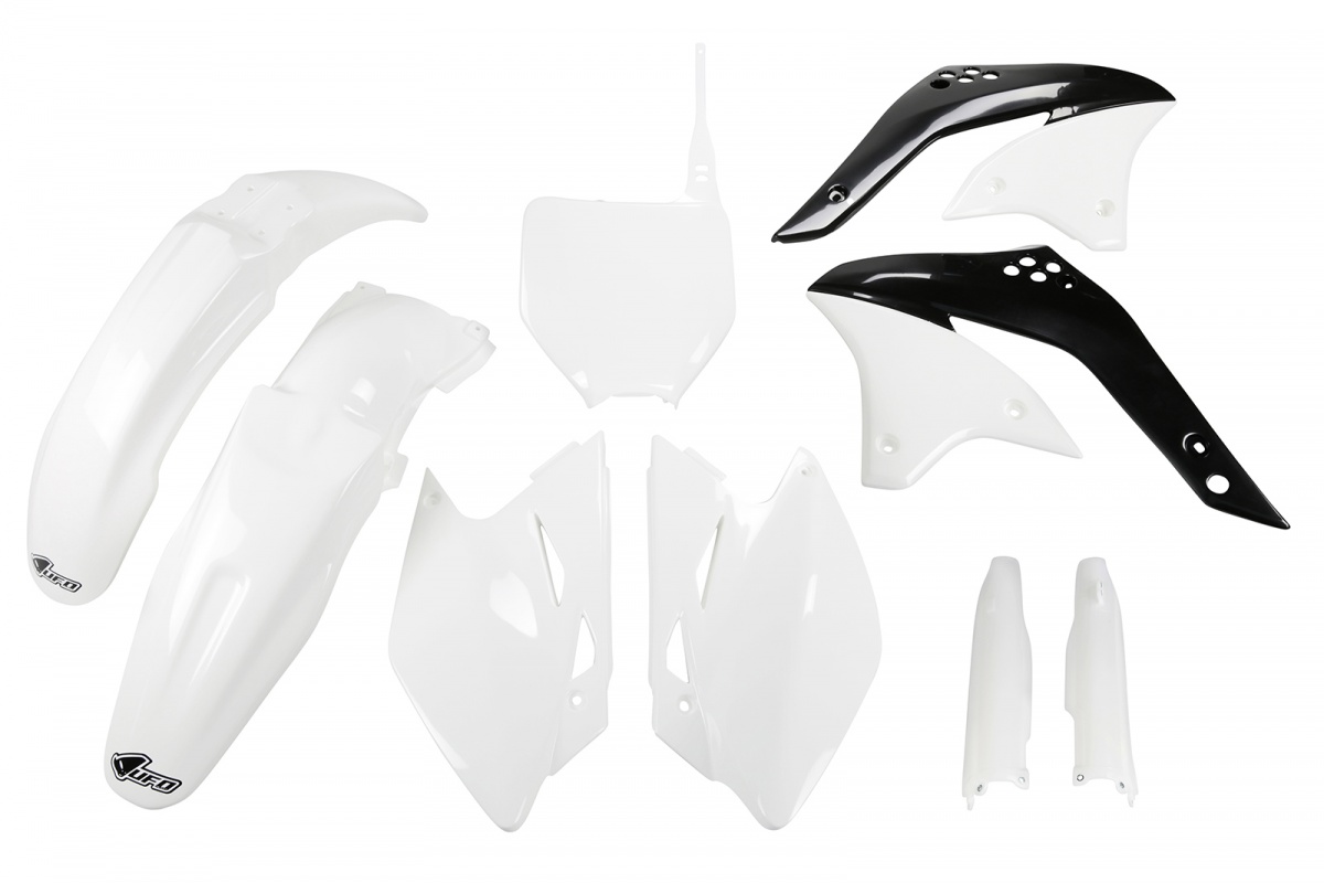 Full Kit Plastiche bianco per Kawasaki KXF 450 (2008) - PLASTICHE REPLICA - KAKIT211F-047 - Ufo Plast