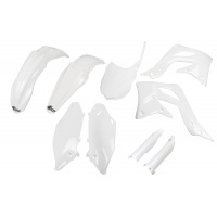 Full Kit Plastiche bianco per Kawasaki KXF 450 (2013-15) - PLASTICHE REPLICA - KAKIT220F-047 - Ufo Plast