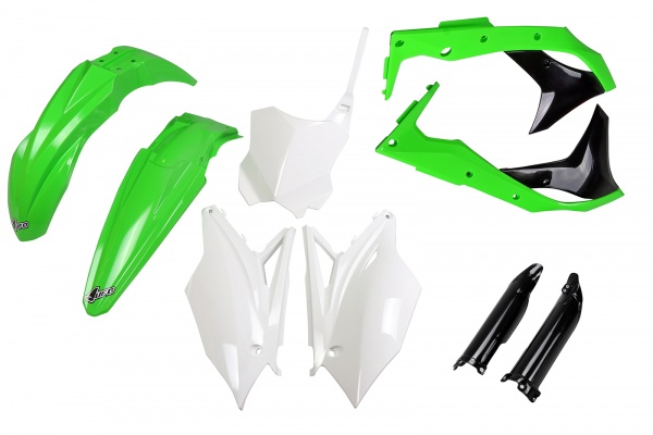 Full plastic kit Kawasaki - oem - REPLICA PLASTICS - KAKIT224F-999 - UFO Plast