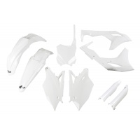 Full kit plastiche Kawasaki - bianco - PLASTICHE REPLICA - KAKIT225F-047 - UFO Plast
