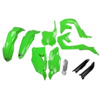 Full Kit Plastiche OEM Color 20-23 per Kawasaki KXF 250 (2021-24) - KXF 450 (2019-23) - PLASTICHE REPLICA - KAKIT227F-999A - ...