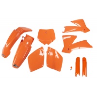 Full kit plastiche KTM - orange - REPLICA PLASTICS - KTKIT501F-127 - UFO Plast