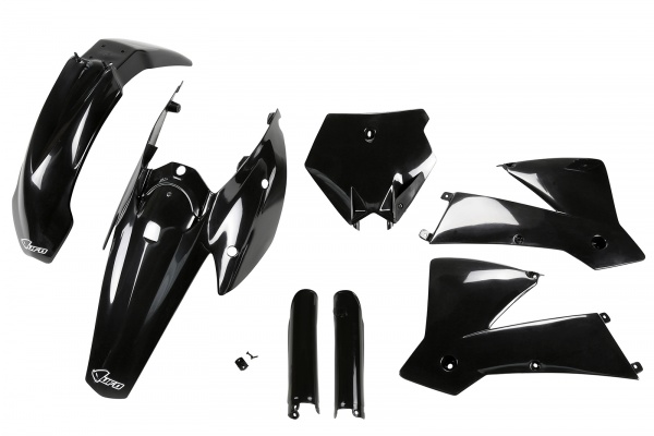 Full plastic kit KTM - black - REPLICA PLASTICS - KTKIT502F-001 - UFO Plast