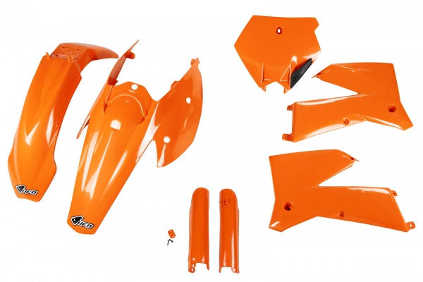 Full kit plastiche KTM - arancio - PLASTICHE REPLICA - KTKIT503F-127 - UFO Plast