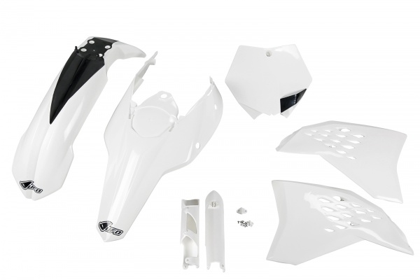 Full Kit Plastiche bianco per Ktm SX 250/XC 250 - SX 125/XC 125 - SX 144 - SX 150 - SX-F 450/XCF 450 - SX-F 250/XCF 250 - PLA...