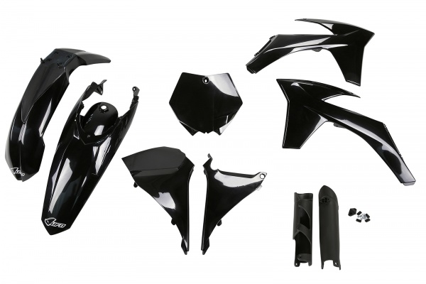 Full plastic kit KTM - black - REPLICA PLASTICS - KTKIT509F-001 - UFO Plast