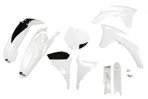 Full kit plastiche KTM - bianco - PLASTICHE REPLICA - KTKIT509F-047 - UFO Plast