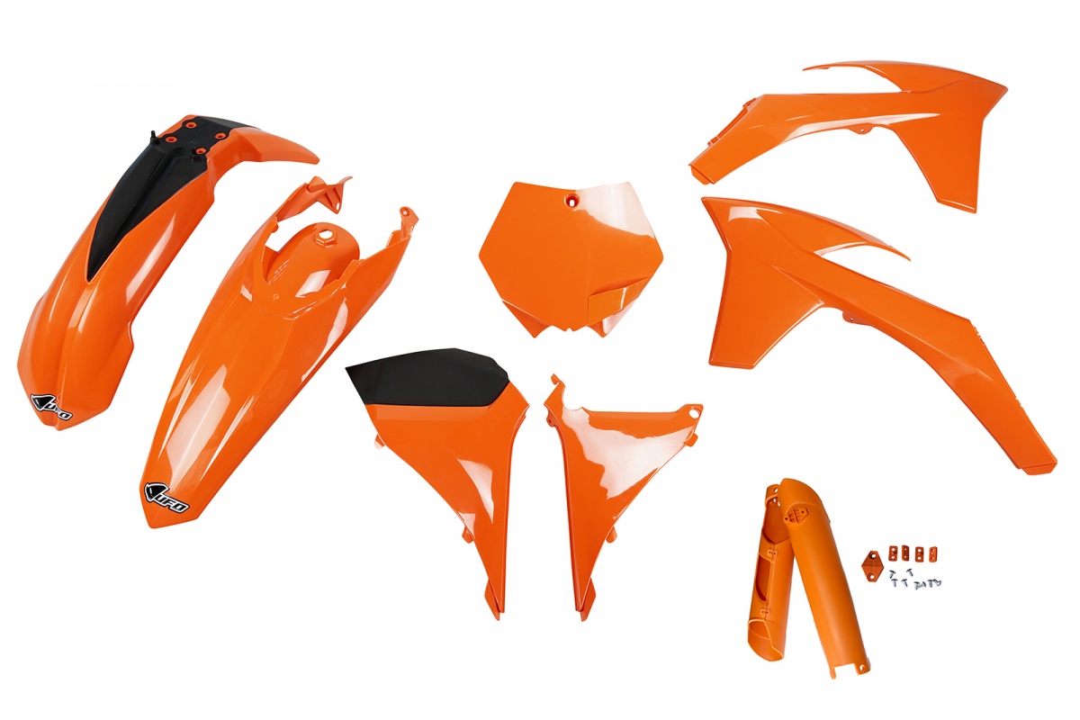 Full Kit Plastiche arancio per Ktm SX 250/XC 250 - SX 125/XC 125 - SX 150 - SX-F 350/XCF 350 - SX-F 450/XCF 450 - SX-F 250/X....