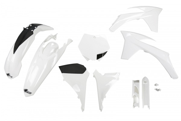 Full plastic kit Ktm - white - REPLICA PLASTICS - KTKIT510F-047 - UFO Plast