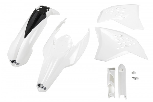 Full plastic kit Ktm - white - REPLICA PLASTICS - KTKIT511F-047 - UFO Plast
