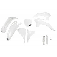 Full plastic kit Ktm - white - REPLICA PLASTICS - KTKIT515F-047 - UFO Plast