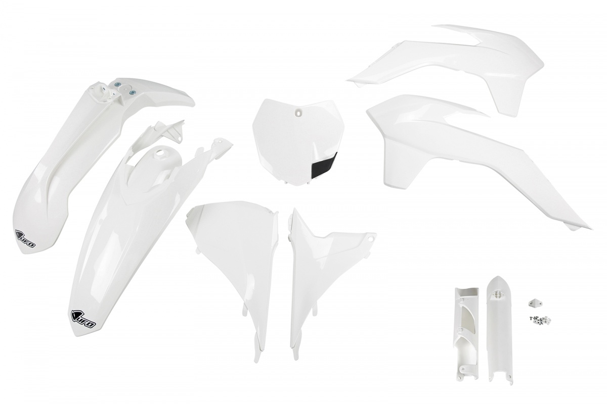 Full Kit Plastiche bianco per Ktm SX 250/XC 250 - SX 125/XC 125 - SX 150 - SX-F 350/XCF 350 - SX-F 450/XCF 450 - SX-F 250/XC....