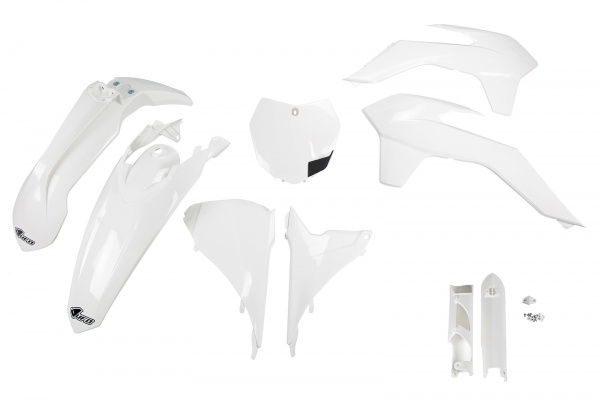 Full plastic kit Ktm - white - REPLICA PLASTICS - KTKIT515F-047 - UFO Plast