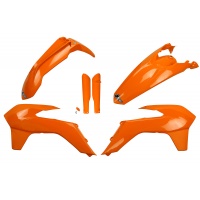 Full plastic kit Ktm - orange - REPLICA PLASTICS - KTKIT516F-127 - UFO Plast