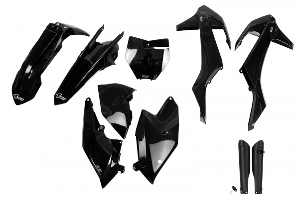 Full Kit Plastiche nero per Ktm SX 250/XC 250 - SX 125/XC 125 - SX 150 - SX-F 350/XCF 350 - SX-F 450/XCF 450 - SX-F 250/XCF 2...