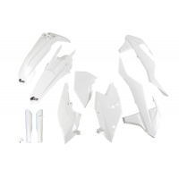 Full Kit Plastiche bianco per Ktm EXC 125/XC W125 - EXC 150/XC W150 / XC W150TPI - EXC 250/XC W250 - EXC-F 250/XCF W250 - EX....