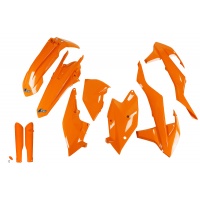 Full Kit Plastiche arancio per Ktm EXC 125/XC W125 - EXC 150/XC W150 / XC W150TPI - EXC 250/XC W250 - EXC-F 250/XCF W250 - E....