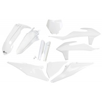 Full plastic kit Ktm - white - REPLICA PLASTICS - KTKIT522F-047 - UFO Plast