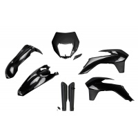 Full Kit Plastiche nero per Ktm EXC 125/XC W125 - EXC 200 - EXC 250/XC W250 - EXC-F 250/XCF W250 - EXC 300/XC W300 - EXC-F 3....