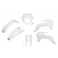 Full Kit Plastiche bianco per Ktm EXC 125/XC W125 - EXC 200 - EXC 250/XC W250 - EXC-F 250/XCF W250 - EXC 300/XC W300 - EXC-F....