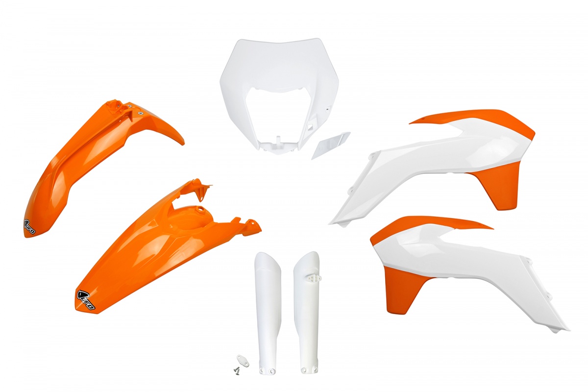 Full Kit Plastiche OEM Color 15 per Ktm EXC 125/XC W125 - EXC 200 - EXC 250/XC W250 - EXC-F 250/XCF W250 - EXC 300/XC W300 -....