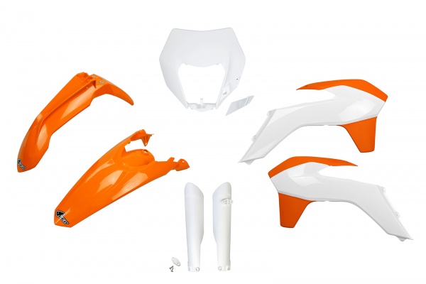 Full Kit Plastiche OEM Color 15 per Ktm EXC 125/XC W125 - EXC 200 - EXC 250/XC W250 - EXC-F 250/XCF W250 - EXC 300/XC W300 -....