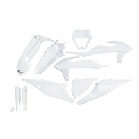 Full Kit Plastiche bianco 20-25 per Ktm EXC 125/XC W125 - EXC 150/XC W150 / XC W150TPI - EXC 250/XC W250 - EXC-F 250/XCF W25....