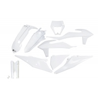 Full plastic kit / with headlight Ktm - white 20-23 - REPLICA PLASTICS - KTKIT527F-042 - UFO Plast