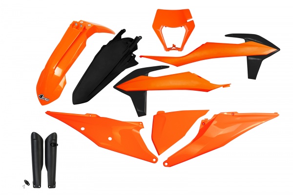 Full plastic kit / With headlight Ktm - oem 20 - REPLICA PLASTICS - KTKIT527F-999 - UFO Plast