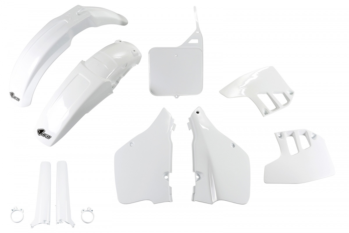 Full Kit Plastiche bianco per Suzuki RM 250 (1992) - PLASTICHE REPLICA - SUKIT396F-041 - Ufo Plast