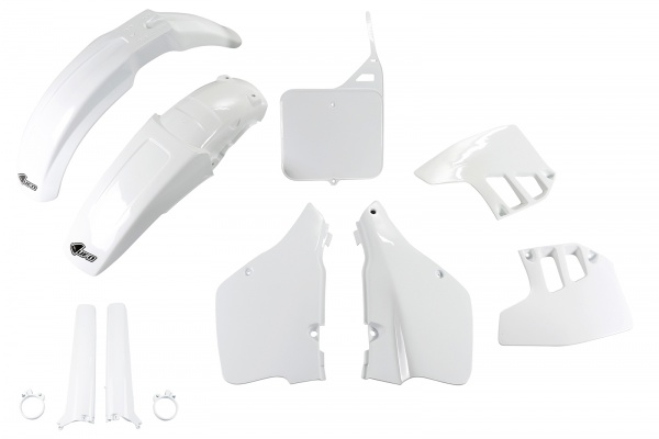 Full kit plastiche Suzuki - bianco - PLASTICHE REPLICA - SUKIT396F-041 - UFO Plast