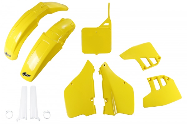 Full kit plastiche Suzuki - giallo - PLASTICHE REPLICA - SUKIT396F-101 - UFO Plast