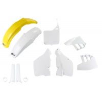 Full Plastic Kit OEM Color for Suzuki RM 250 (1992) - REPLICA PLASTICS - SUKIT396F-999 - Ufo Plast