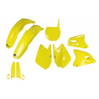 Full Plastic Kit yellow for Suzuki RM 125 (2001-25) - RM 250 (2001-25) - REPLICA PLASTICS - SUKIT402F-102 - Ufo Plast Full Plastic Kit yellow for Suzuki RM 125 (2001-25) - RM 250 (2001-25) - REPLICA PLASTICS - SUKIT402F-102 - Ufo Plast